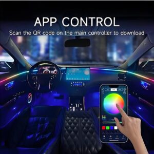 waterproof usb fiber optic car light