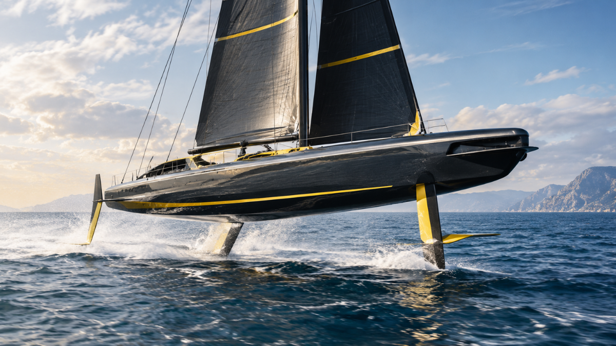 Ferrari Hypersail: 7 Amazing Technologies Behind the Flying Yacht